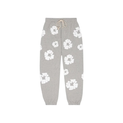 Denim Tears The Cotton Wreath Sweatpants-Grey 01