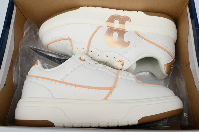 Giày MLB Chunky Liner Low Boston Red Sox 'Beige'