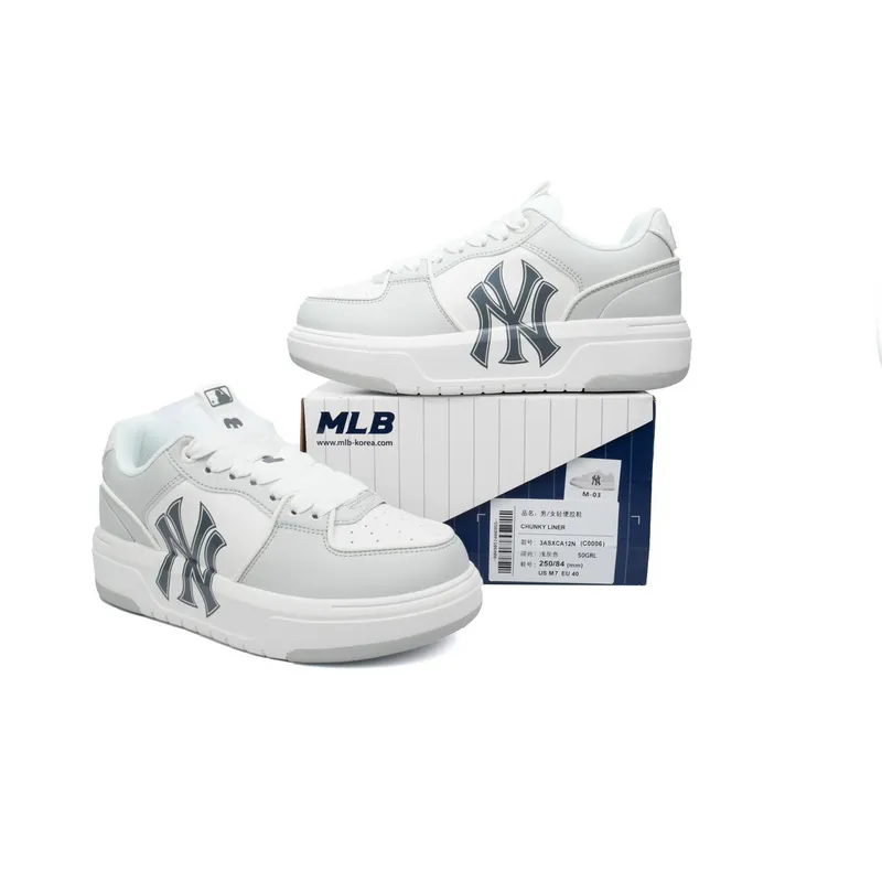 Giày MLB Chunky Liner New York Yankees 'Grey'