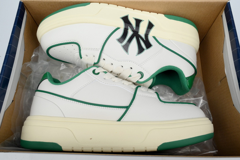 Giày MLB Chunky Liner New York Yankees 'White Green'