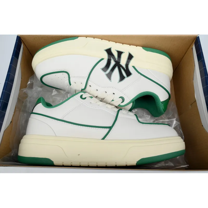Giày MLB Chunky Liner New York Yankees 'White Green'