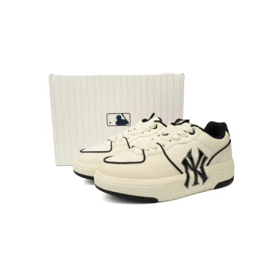 Giày MLB Chunky Liner White Black 02