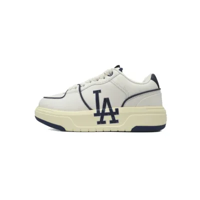 Giày MLB Chunky Liner Basic Dodgers 'White Navy' 01