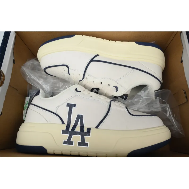 Giày MLB Chunky Liner Basic Dodgers 'White Navy'