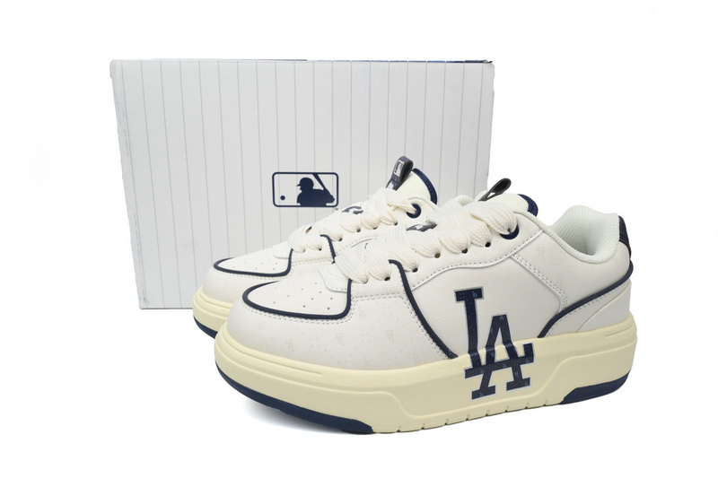 Giày MLB Chunky Liner Basic Dodgers 'White Navy'