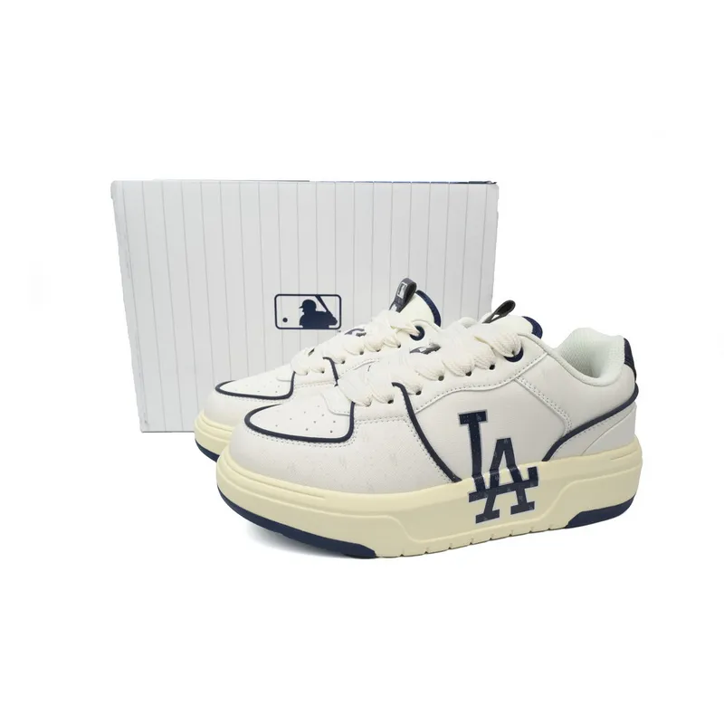 Giày MLB Chunky Liner Basic Dodgers 'White Navy'
