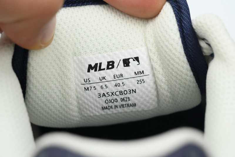 Giày MLB Chunky Liner Basic Dodgers 'White Navy'