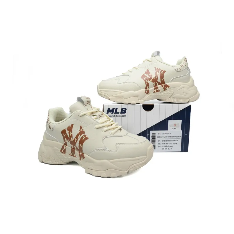 Giày MLB Chunky Liner Basic New York Yankees Sneaker 07