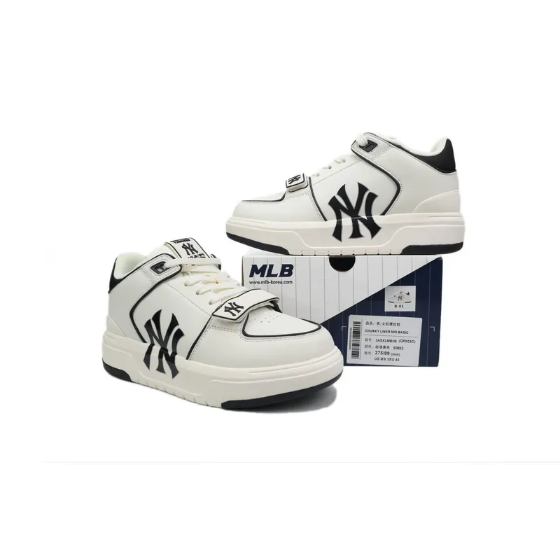 Giày MLB Chunky Liner Mid Basic New York Yankees Sneakers
