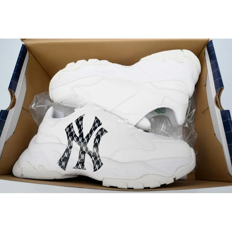 Giày MLB Chunky Liner Yankees Monogram 'White