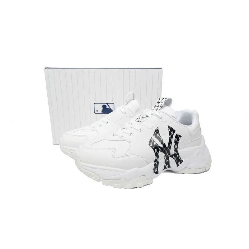 Giày MLB Chunky Liner Yankees Monogram 'White