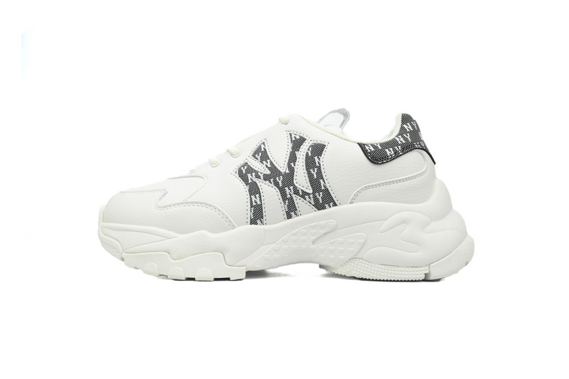 Giày MLB Chunky Window Monogram New York Yankees Black