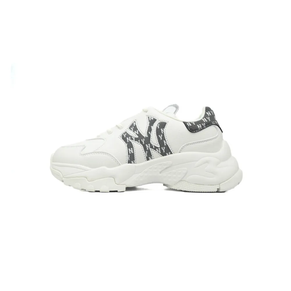 Giày MLB Chunky Window Monogram New York Yankees Black