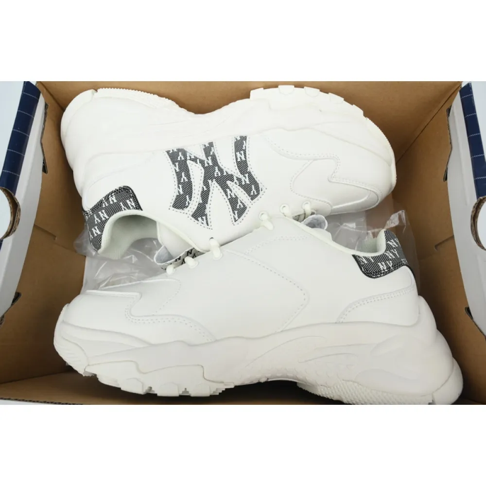 Giày MLB Chunky Window Monogram New York Yankees Black