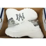 Giày MLB Chunky Window Monogram New York Yankees Black