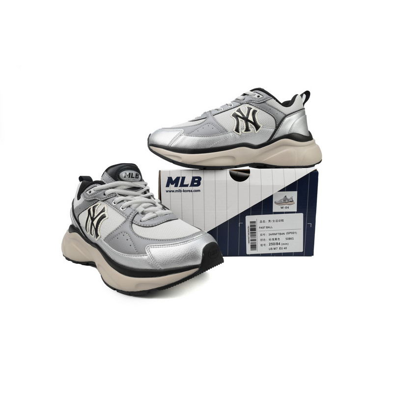 MLB Fast Ball Classic Monogram New York Yankees Sneakers W04