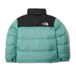TheNorthFace Splicing White And Celeste