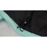 TheNorthFace Splicing White And Celeste