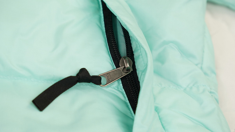 TheNorthFace Splicing White And Celeste