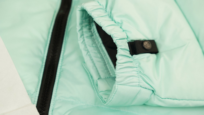 TheNorthFace Splicing White And Celeste