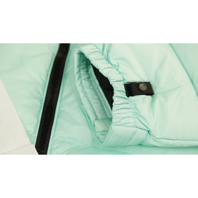 TheNorthFace Splicing White And Celeste