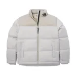 TheNorthFace Splicing White And Double Pinyin White