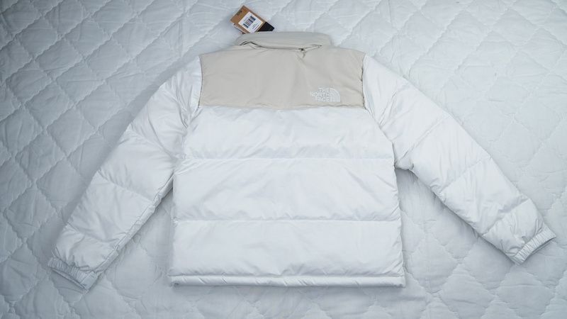 TheNorthFace Splicing White And Double Pinyin White