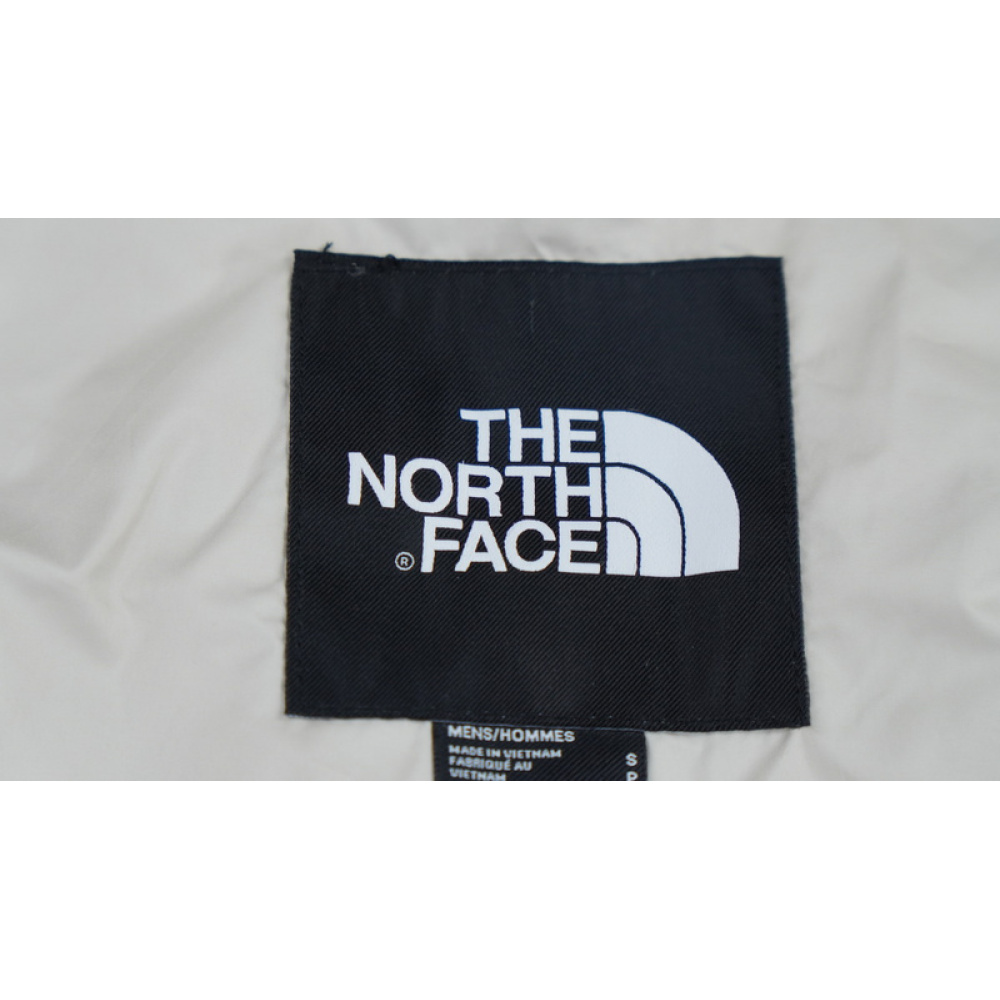 TheNorthFace Splicing White And Double Pinyin White