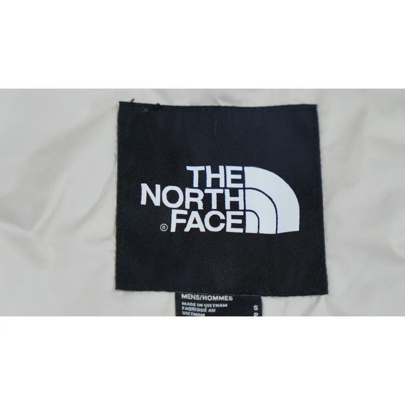 TheNorthFace Splicing White And Double Pinyin White