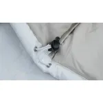 TheNorthFace Splicing White And Double Pinyin White
