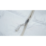 TheNorthFace Splicing White And Double Pinyin White
