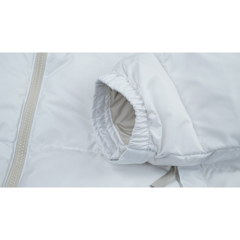 TheNorthFace Splicing White And Double Pinyin White