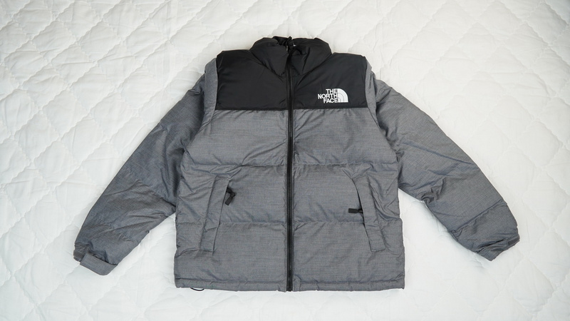 TheNorthFace Splicing White And Graphite