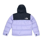 TheNorthFace Splicing White And Lavender Color