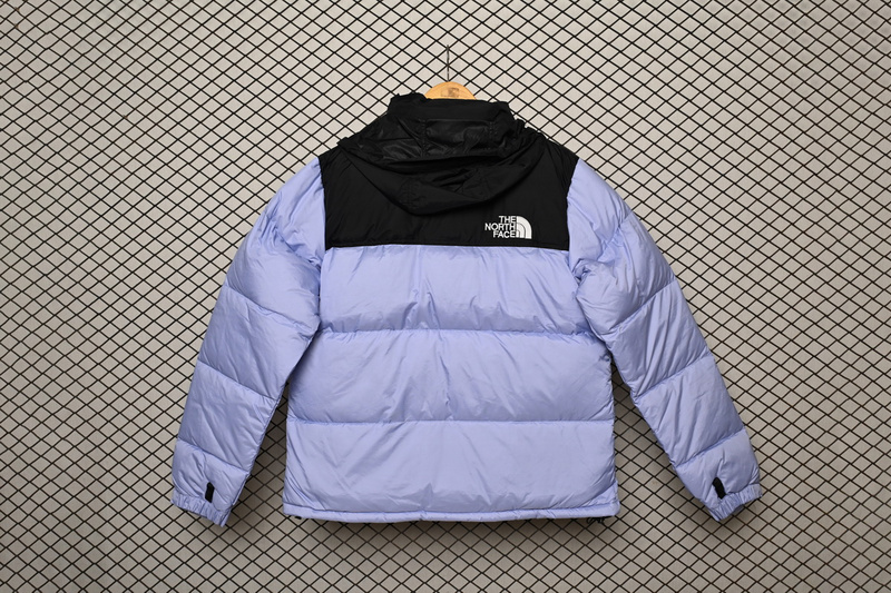 TheNorthFace Splicing White And Lavender Color