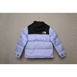 TheNorthFace Splicing White And Lavender Color