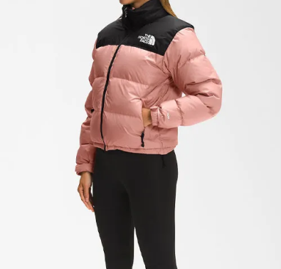 TheNorthFace Splicing White And Pink