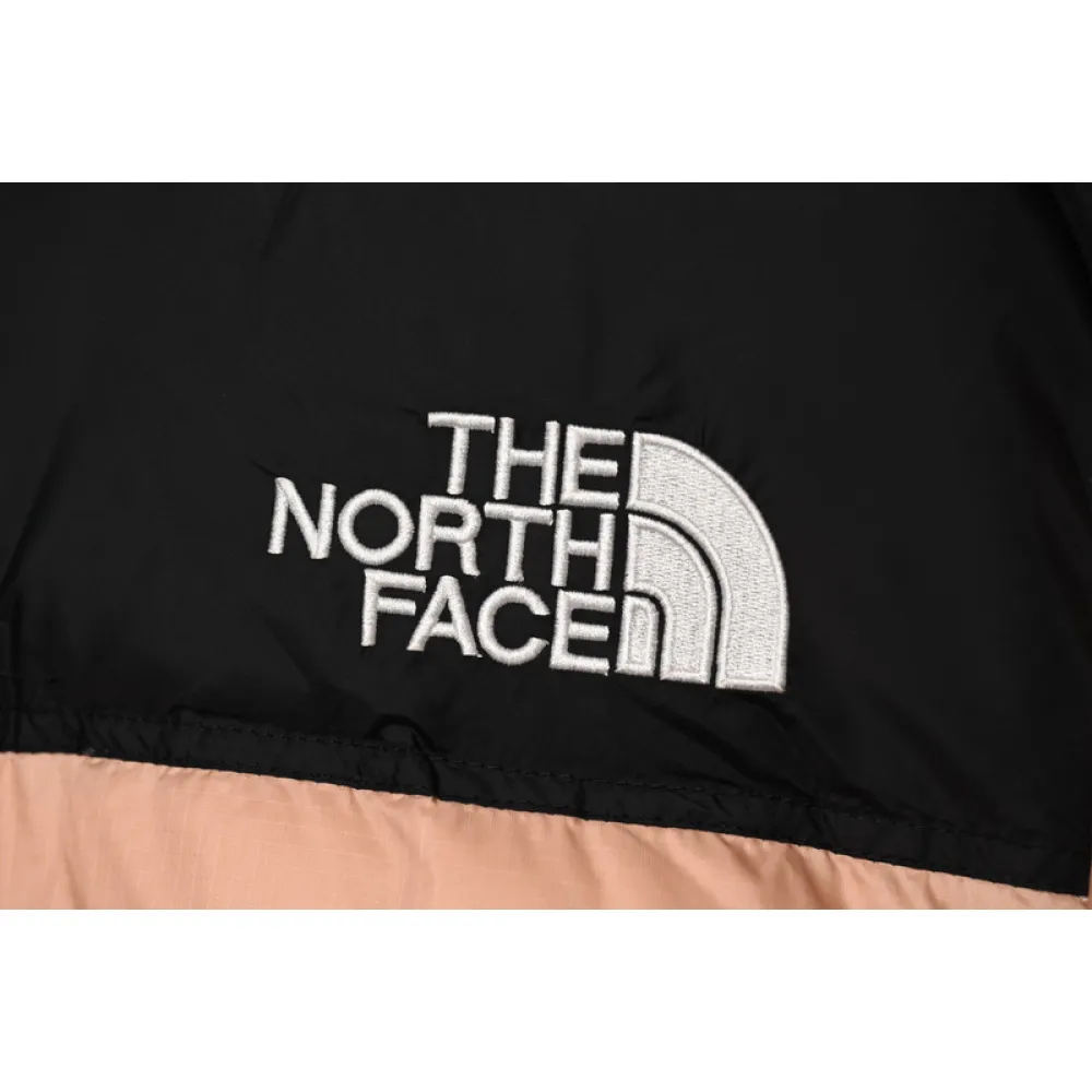 TheNorthFace Splicing White And Pink