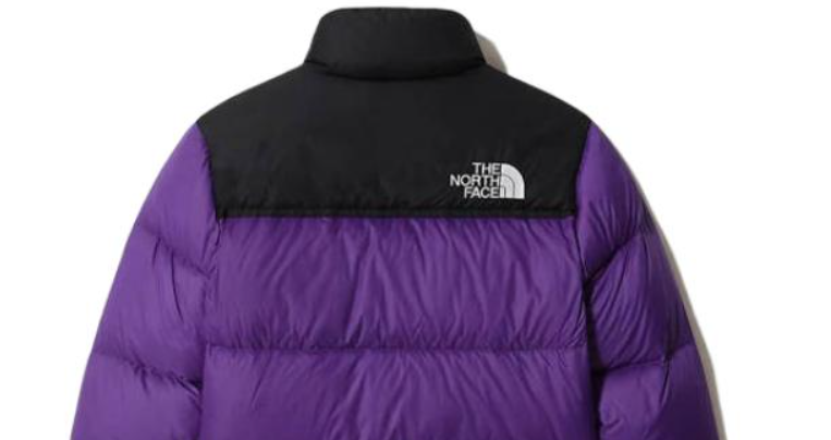 TheNorthFace Splicing White And Pur Ple