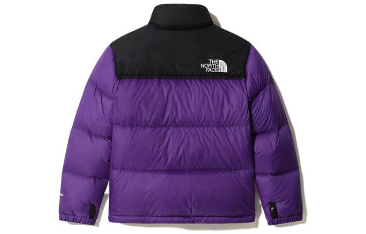 TheNorthFace Splicing White And Pur Ple