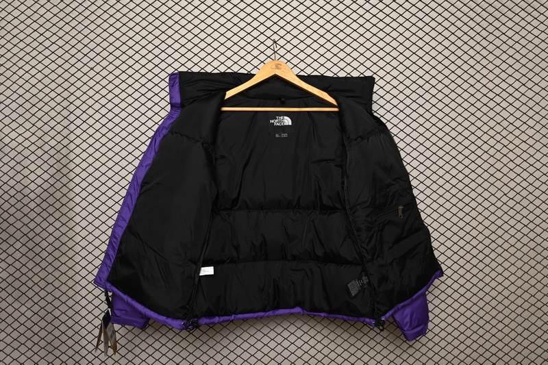 TheNorthFace Splicing White And Pur Ple