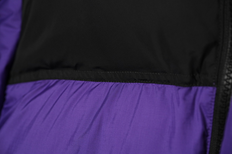 TheNorthFace Splicing White And Pur Ple
