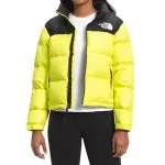 TheNorthFace Splicing White And Red Apple Green
