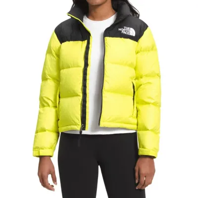 TheNorthFace Splicing White And Red Apple Green 02