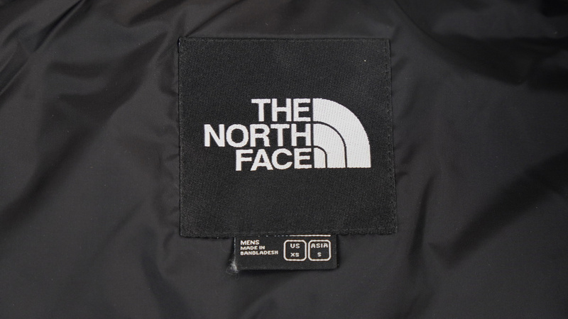 TheNorthFace Splicing White And Red Apple Green