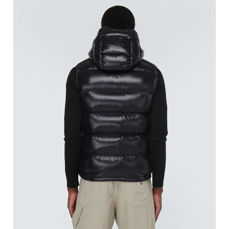 Moncler Bormes Down Vest Black