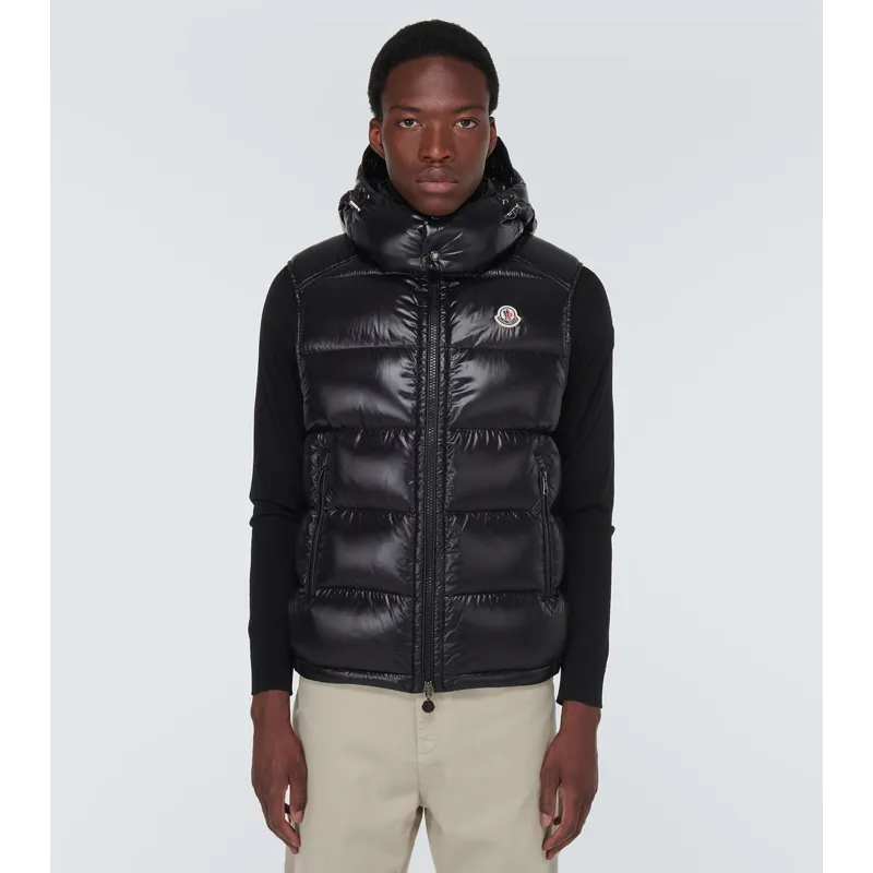 Moncler Bormes Down Vest Black