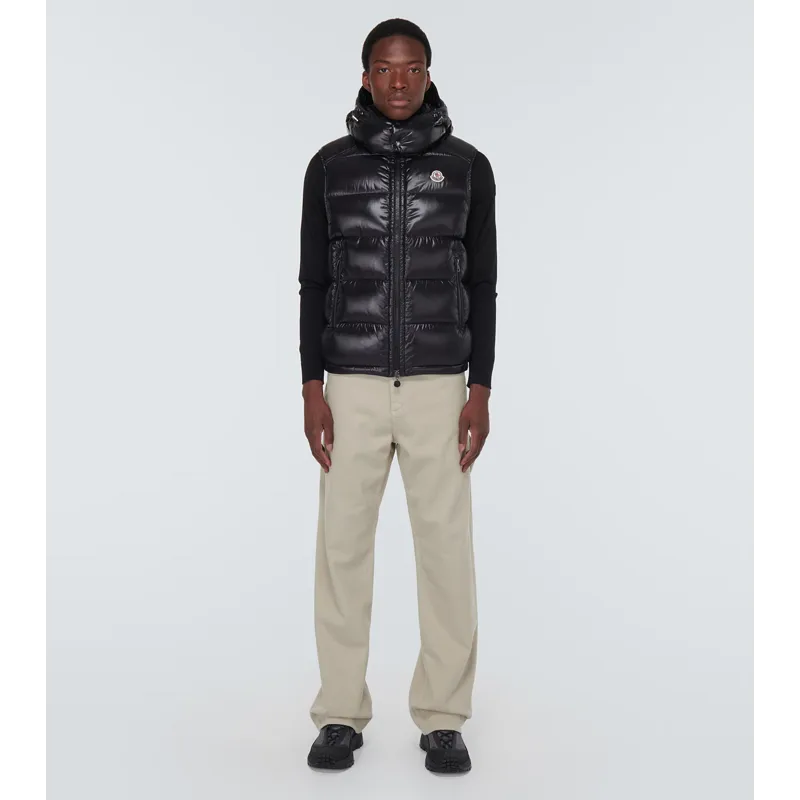 Moncler Bormes Down Vest Black