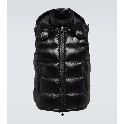 Moncler Bormes Down Vest Black 01