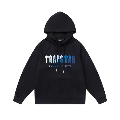 Trapstar Chenille Decoded Hoodie Tracksuit -Black 02